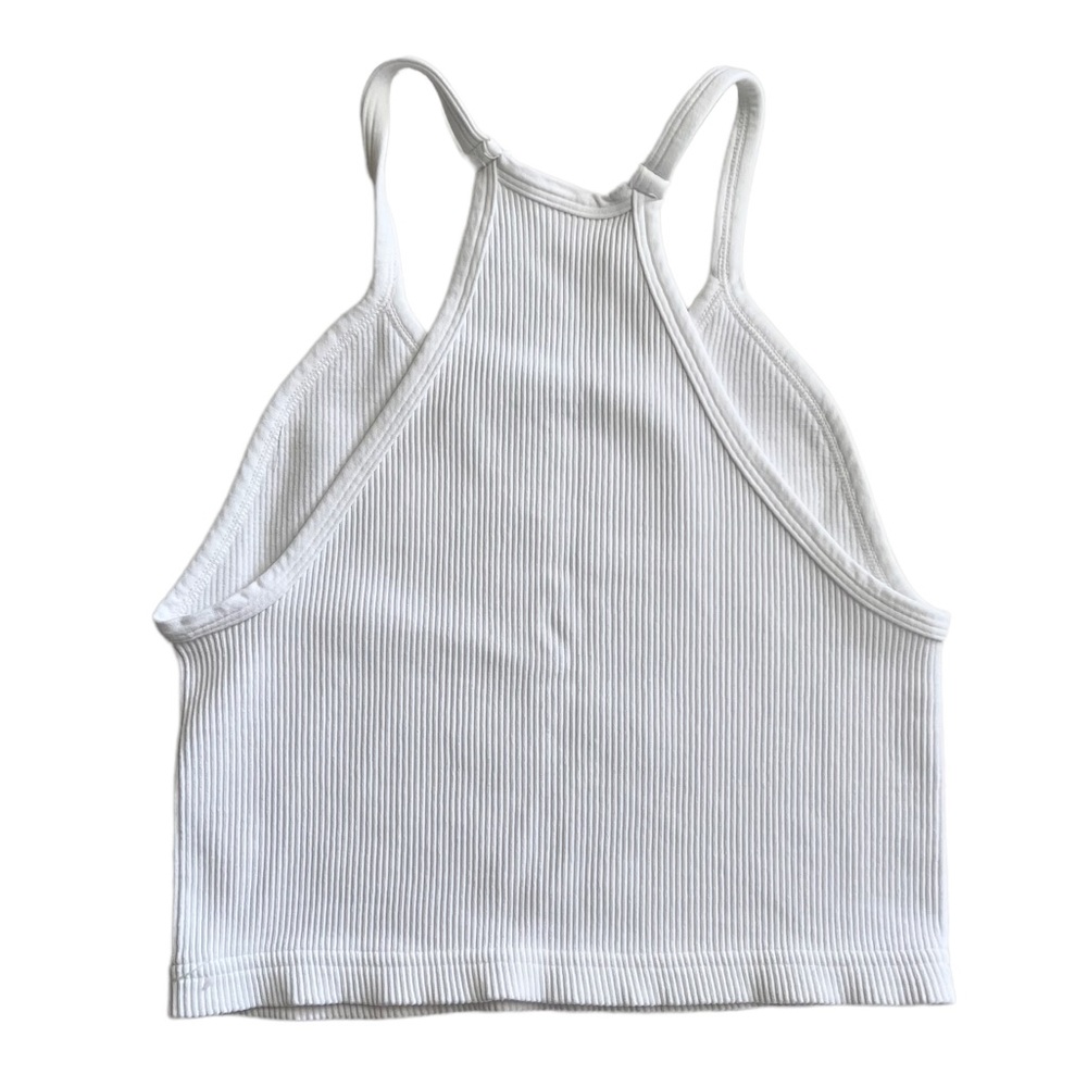 •SOLD• Free People Happiness Runs Crop Tank Top Bundle Black Pink White Size M/L - Picture 6 of 9
